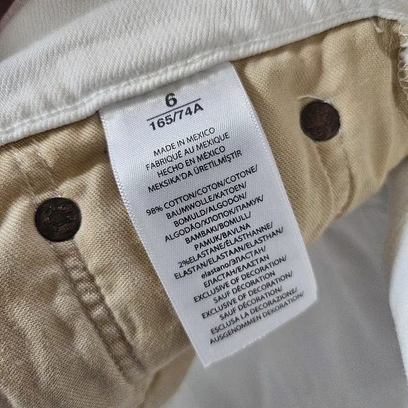 ​Polo Ralph Lauren White Denim Button Midi Skirt | Old Money Coastal Preppy 6 - Picture 3 of 8